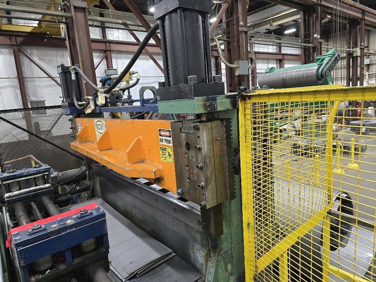 Used 60” X 50,000 Lb Loopco Slitting Line