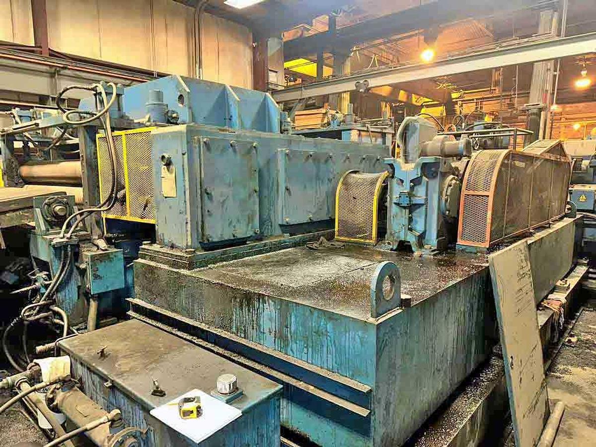 Used 72” X 0.500” X 60,000 Lbs. Delta Cut-To-Length Line