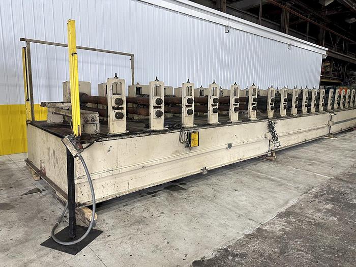 Used 18 STAND X 4" X 60"W BRADBURY MODEL #03-60-18 ROLLFORMER