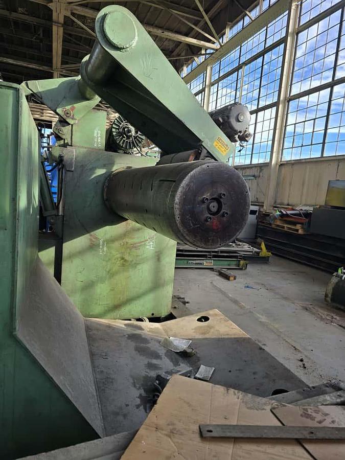 Used 60” x 40,000 lbs Herr-Voss Uncoiler
