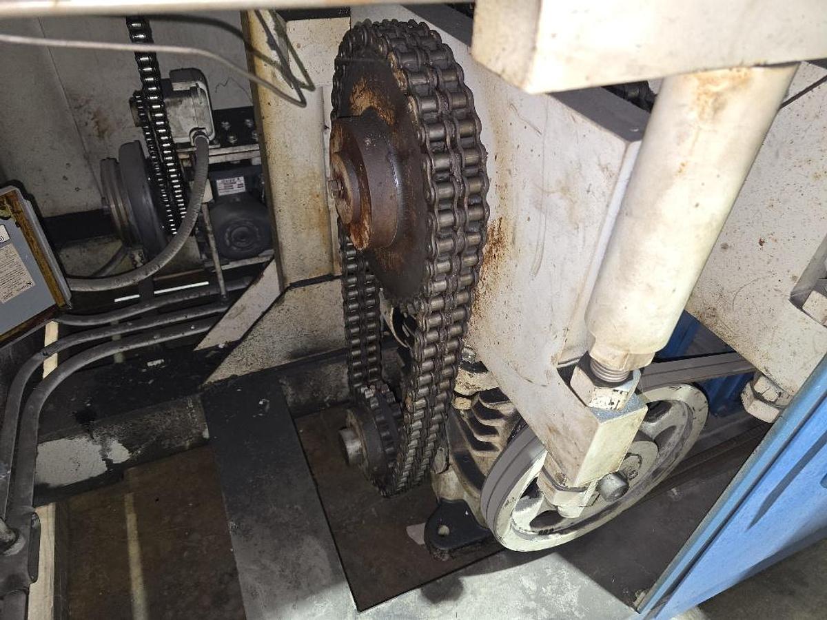 Used 56” x 30,000 Lbs. Rowe Uncoiler