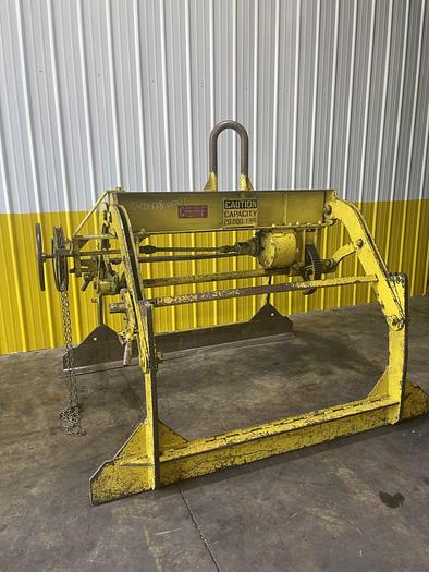 Used 20,000 LB X 84" X 32" TO 62" WIDE CF CULLEN FRIESTEDT ADJUSTABLE PARALLELOGRAM SHEET LIFTER