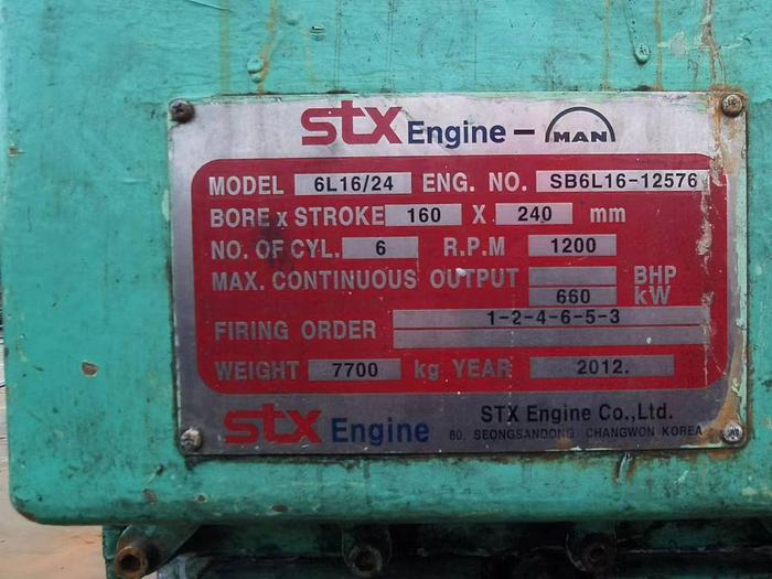 Used 2012 STX MAN  6L 16/24