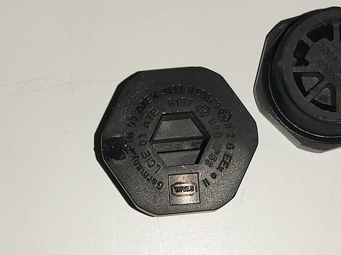 25 Stück Ex Verschlussstopfen, 8290/3 M25x1,5, R. Stahl neuwertig