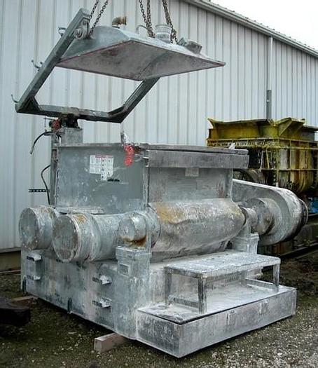 Used 300 GALLON AARON DOUBLE ARM MIXER – C/S – VACUUM – JACKETED