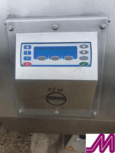 Used 2015 Loma Full Block Stainless Steel Metal Detector IQ3 ST