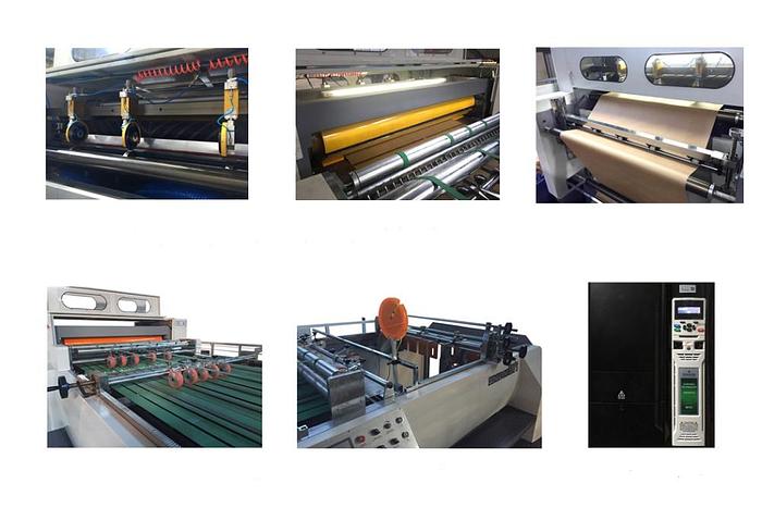 Roll To Sheet Paper Cross Cutter Web Paper Cutting Machine 