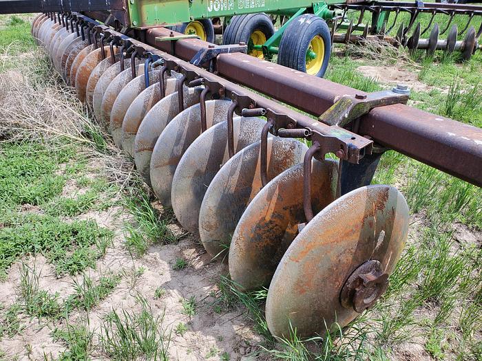 Used 18' John Deere 455 Offset Disk