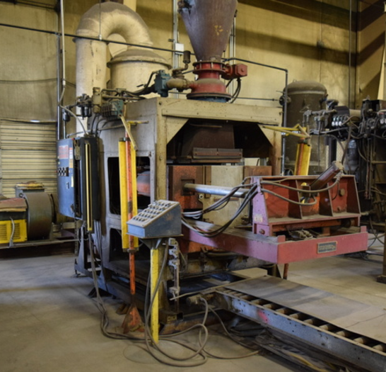 GAYLORD VSTB24, COLD BOX CORE MACHINE