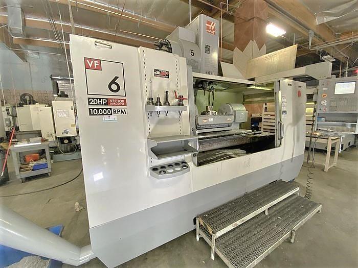 Used 2006 Haas VF6/40 with TR-310 Trunnion Table
