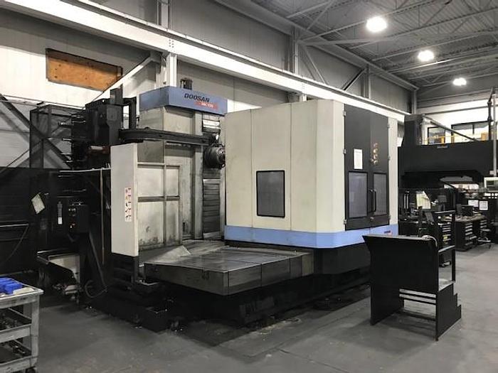 Used 78.7"X, 59"Y, 47"Z, 19.5"W, DOOSAN, 2011, CNC HORIZONTAL BORING MILL