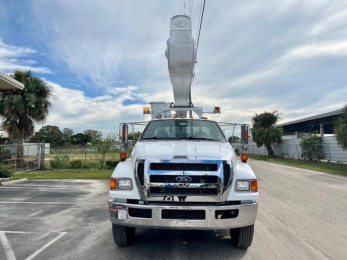 Used Altec AA55 60ft Bucket Boom on 2015 Ford F-750 4x2 Reg Cab Utility Truck - 44765