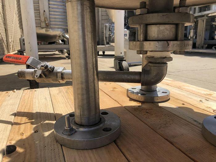 Used Filter, Pressure Leaf, 3.5 SF, 316 S/st, Sparkler, Mdl 14D4 #S743818