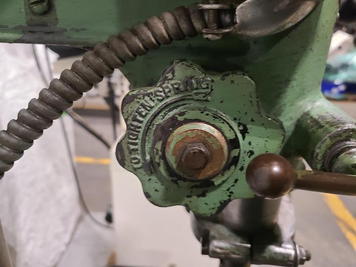 Used Walker Turner Floor Drill Press with Tapmatic Tapping Head