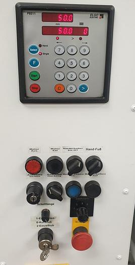 Gebraucht Hydraulische Tafelschere Lotze 264.3000 x 8