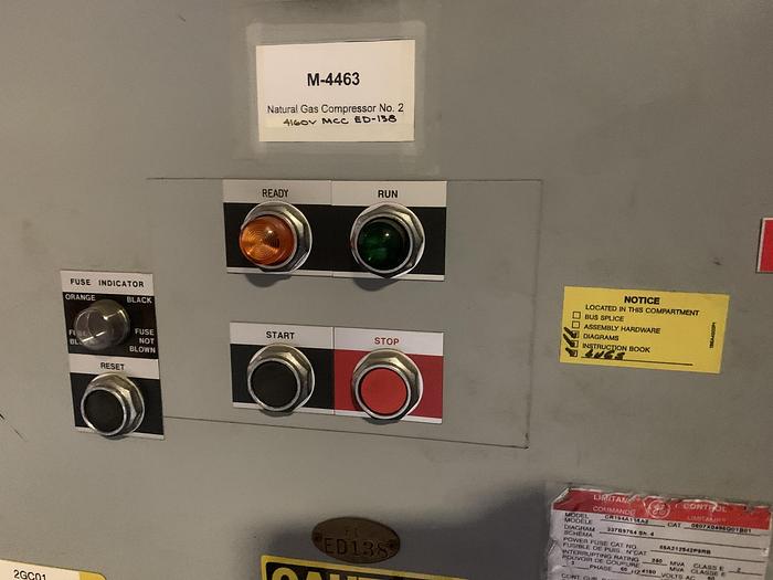 Used GENERAL ELECTRIC LIMITAMP CR7160  HP CONTROLLER W/ DRAW-OUT AIR-BREAK CONTACTOR