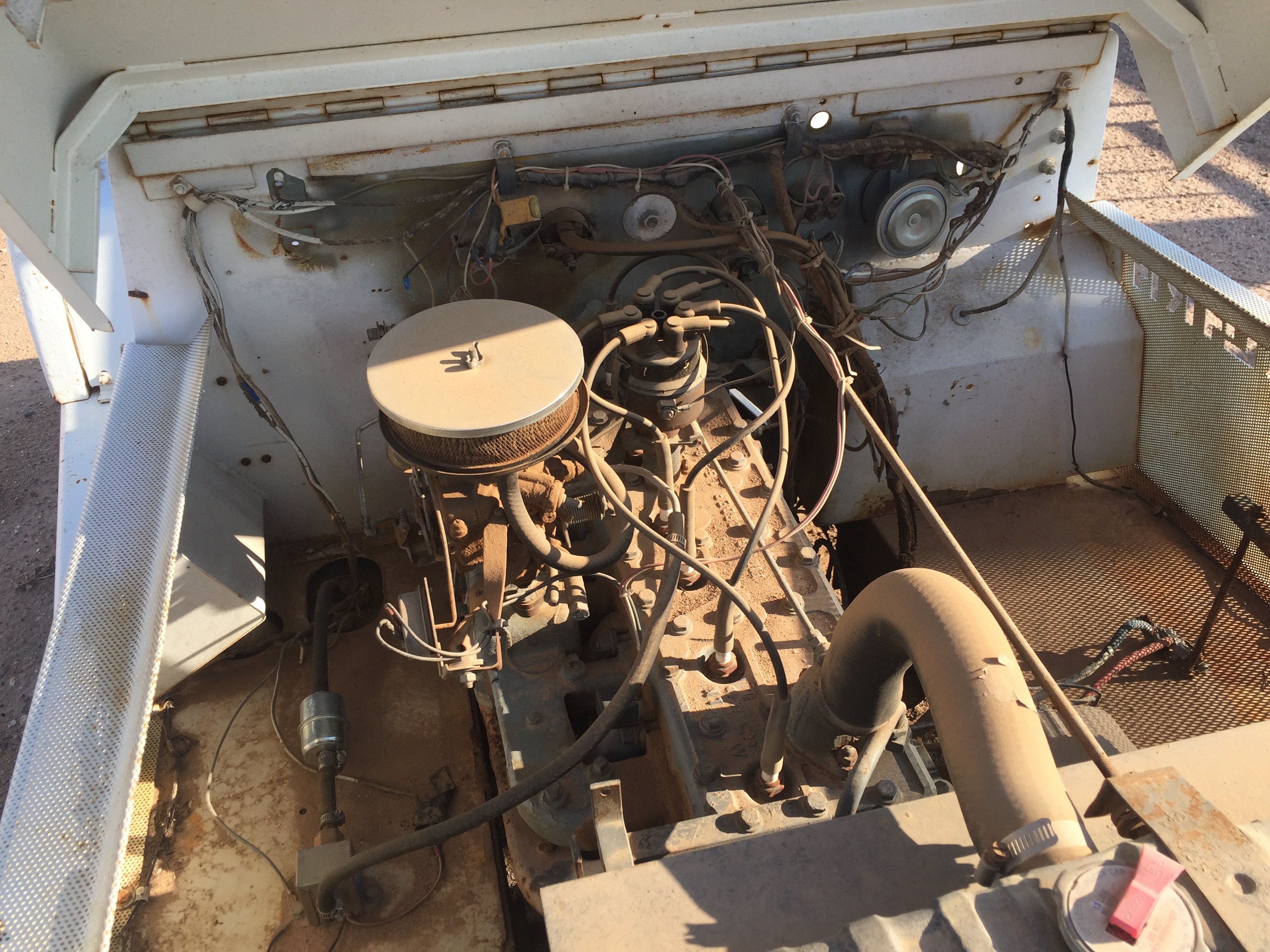 Used Clark Model 1615160 Baggage Tractor / Airplane Tug