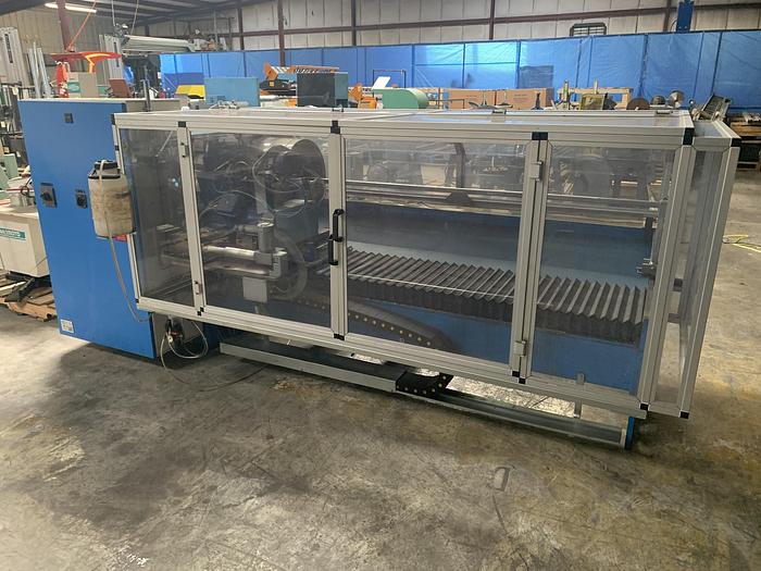 Used 83" CEVENINI ED400DX PROGRAMMABLE SINGLE KNIFE CUTTER