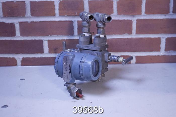 Used Rosemount 3051CG4A22A1AM5B4E5L4 Pressure Transmitter #39568