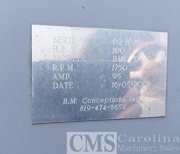 Used Concept Air 70,000 CFM Dust Collector