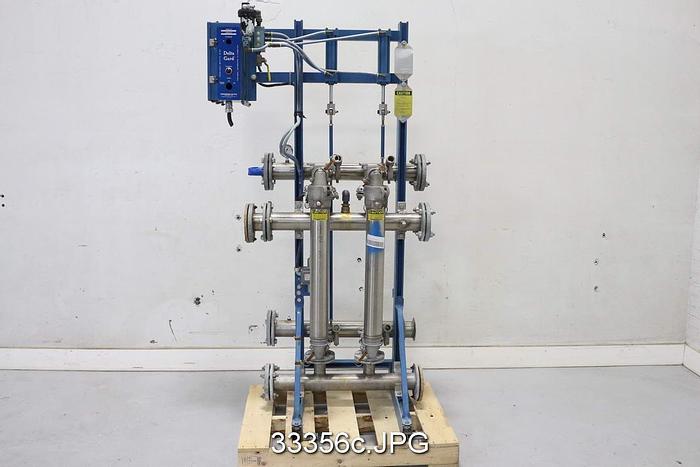 Used Ronningen Petter SS84-152-BW-MX-AUTO 2-Bank Canister Filter #33356