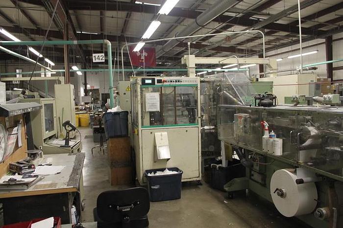 Used JOA SANITARY PAD LINE 9" REGULAR 250 FPM