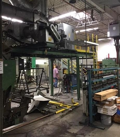 Used 36" REBUILT KIDDER CI PRESS 6 COLOR TURRETED UNWIND AND REWIND