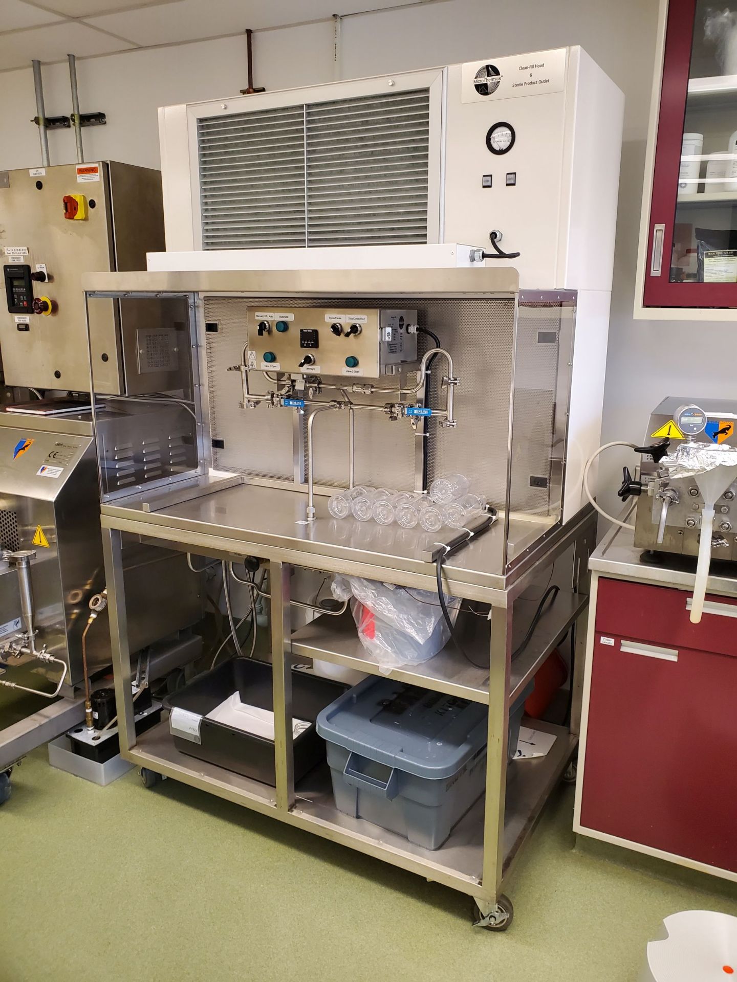 Refurbished MICROTHERMICS LAB HTST/UHT PASTEURIZER