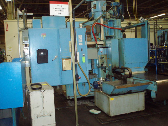 Used 20" x 60" Cincinnati CNC 5 Axis Hydrotel 4 Spindle Vertical Mill