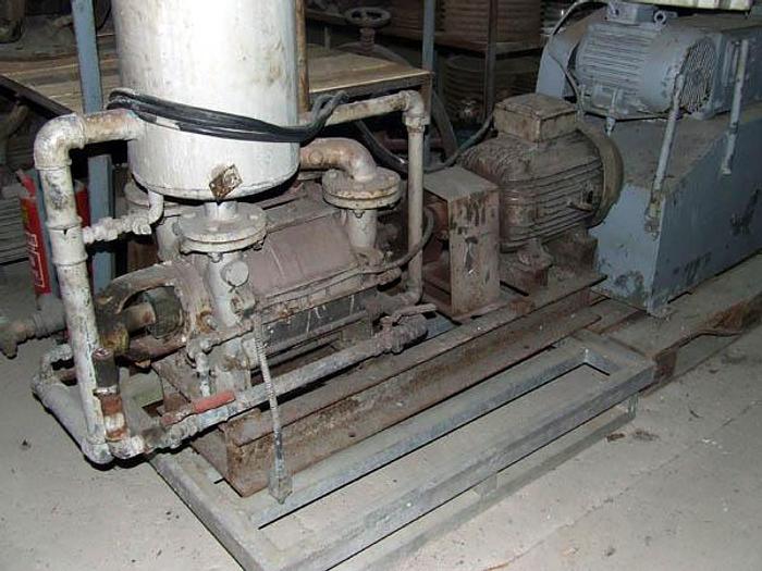 Used Vacuum water ring pump "SIHI", USA