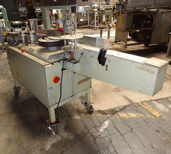 Used Labeler, Pressure Sensitive, Newman, Type 5FL, Wrap #S742963