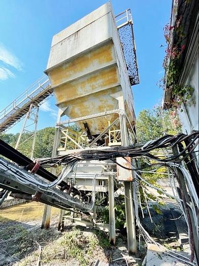 Used Erie Strayer Stationary Concrete Batch Plant