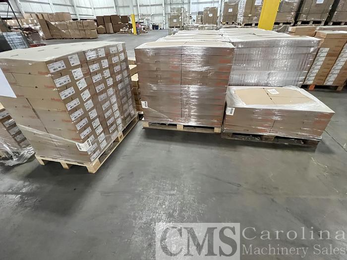 Used Warehouse Liquidation Cabinet parts, Cabinet Hardware, Plywood, Forklifts, Pallet Racking, Finishing Line