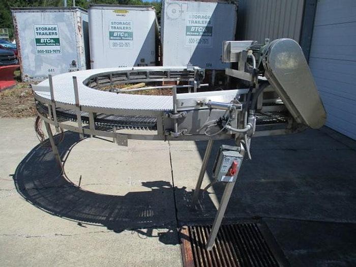 Used 180 Degree Stainless Steel Turn Conveyor