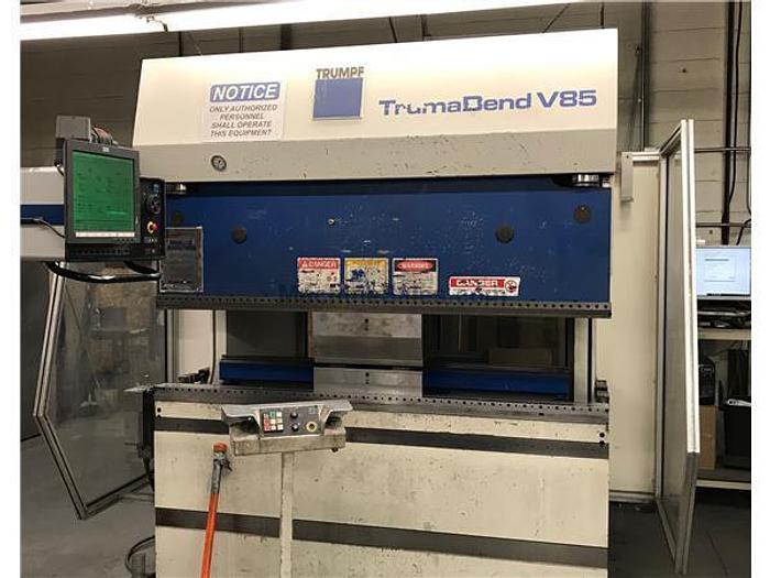 1996 95 Ton Trumpf TrumaBend V85 CNC Press Brake