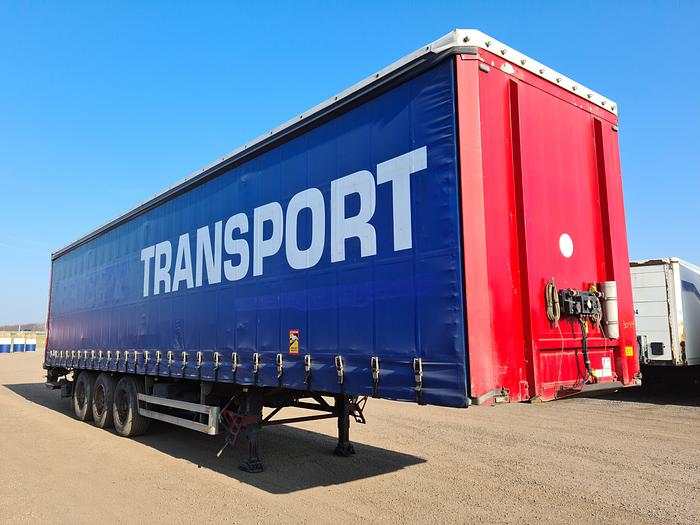 Used 2006 Pacton T3-011 Curtainside / SAF Disc / Air suspension / D-Hollandia 2000kg / 385-65R22.5
