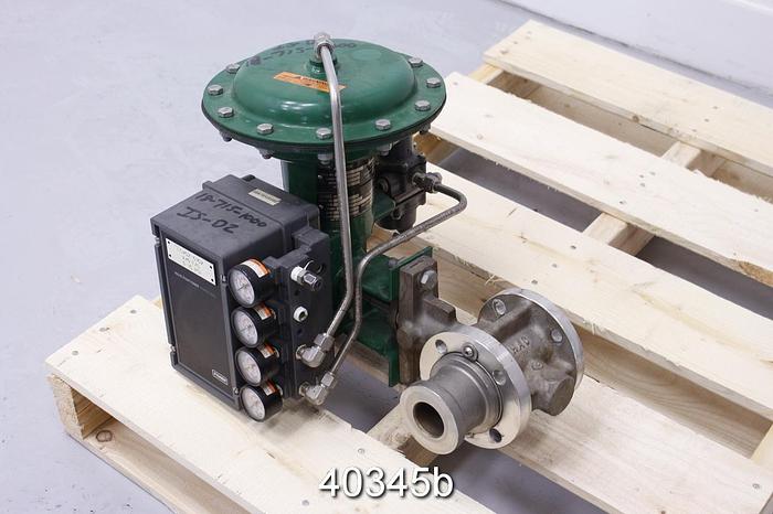 Used Fisher Vee Ball Valve, 1.5" V150 #40345