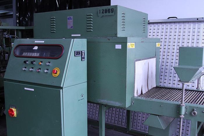 Used EDL Automatic Side Feed Sleeve Sealer & Heat Tunnel