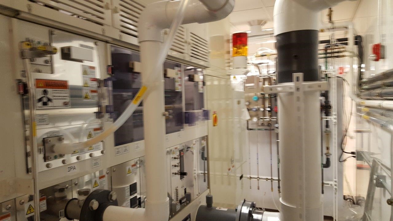 Used DNS WS-820L Automated wafer cleaning system