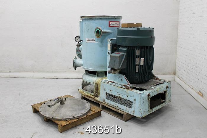 Used Bird 400 Pressure Screen, Stainless Steel Housing #43651