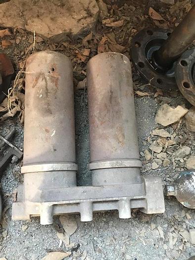 Used Double Filter Base / Cylinder Housing Assembly
