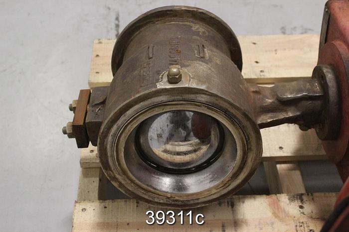 Used Masoneilan 6" V-Ball Control Valve, Model 33-36402 #39311