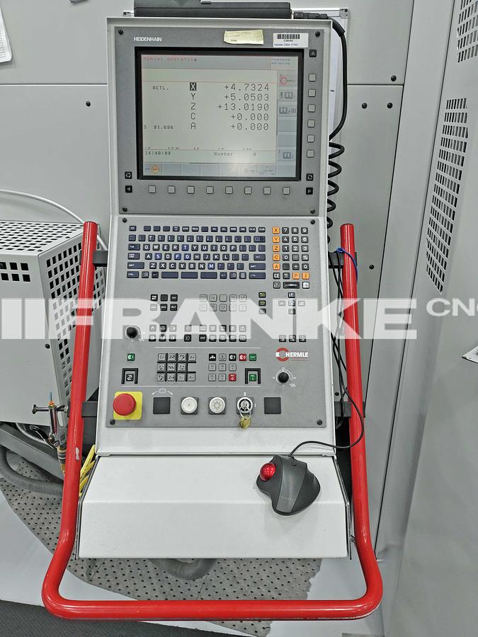 Used 2005 HERMLE C30U Full 5-Axis Simultaneous VMC TNC530 with 75 ATC