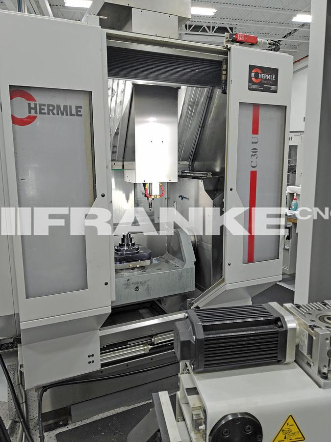 Used 2004 HERMLE C30U 5-Axis; PRISTINE condition, Automation ready!