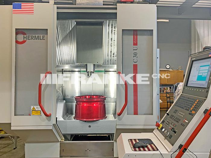 Used HERMLE C30U dynamic 5-Axis VMC 75 ATC