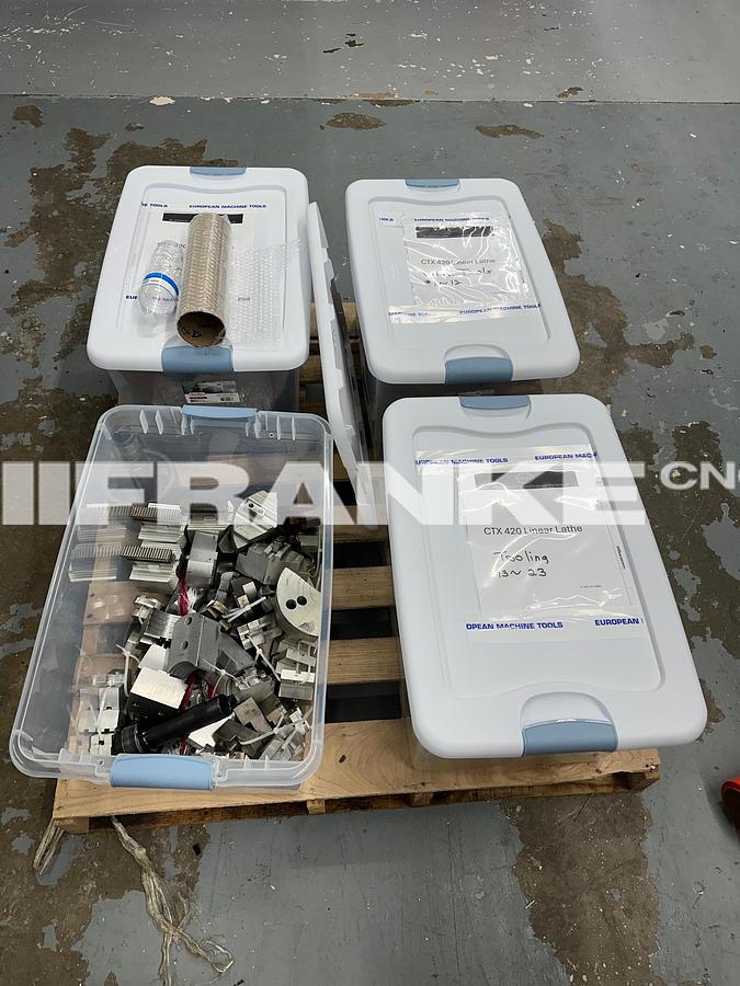 Used 2003 DMG GILDEMEISTER CTX 420 linear CNC lathe with C & Y Axes