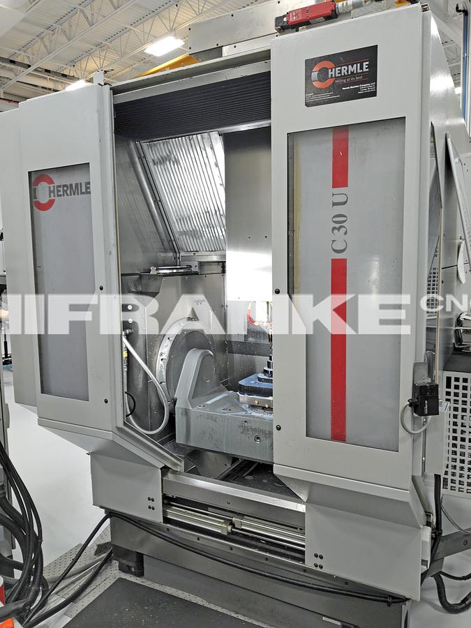 Used 2004 HERMLE C30U 5-Axis; PRISTINE condition, Automation ready!