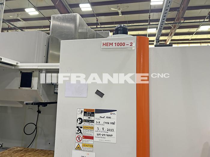 Used 2013 +GF+ MIKRON HEM 1000