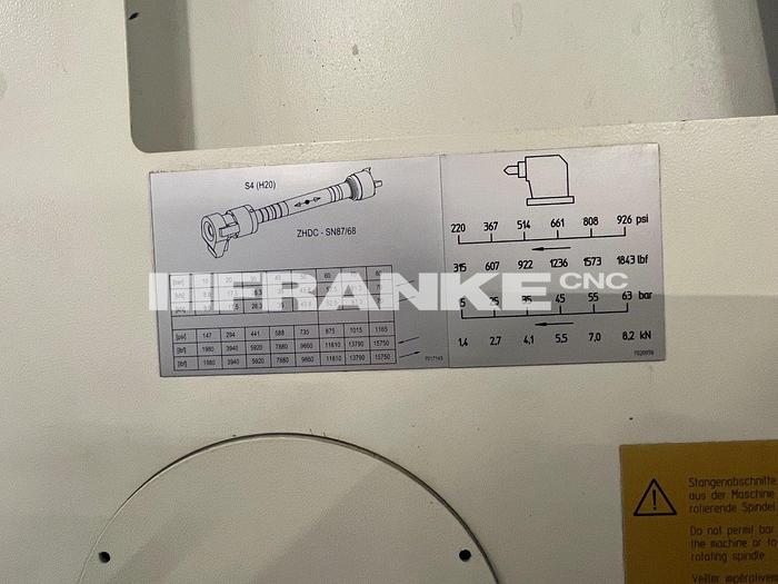 Used 2004 GILDEMEISTER CTX 420 linear