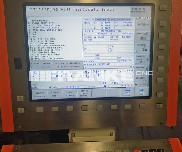 Used 2018 +GF+ MIKRON HPM 450U 5-Axis with 120 tools and 7 pallets